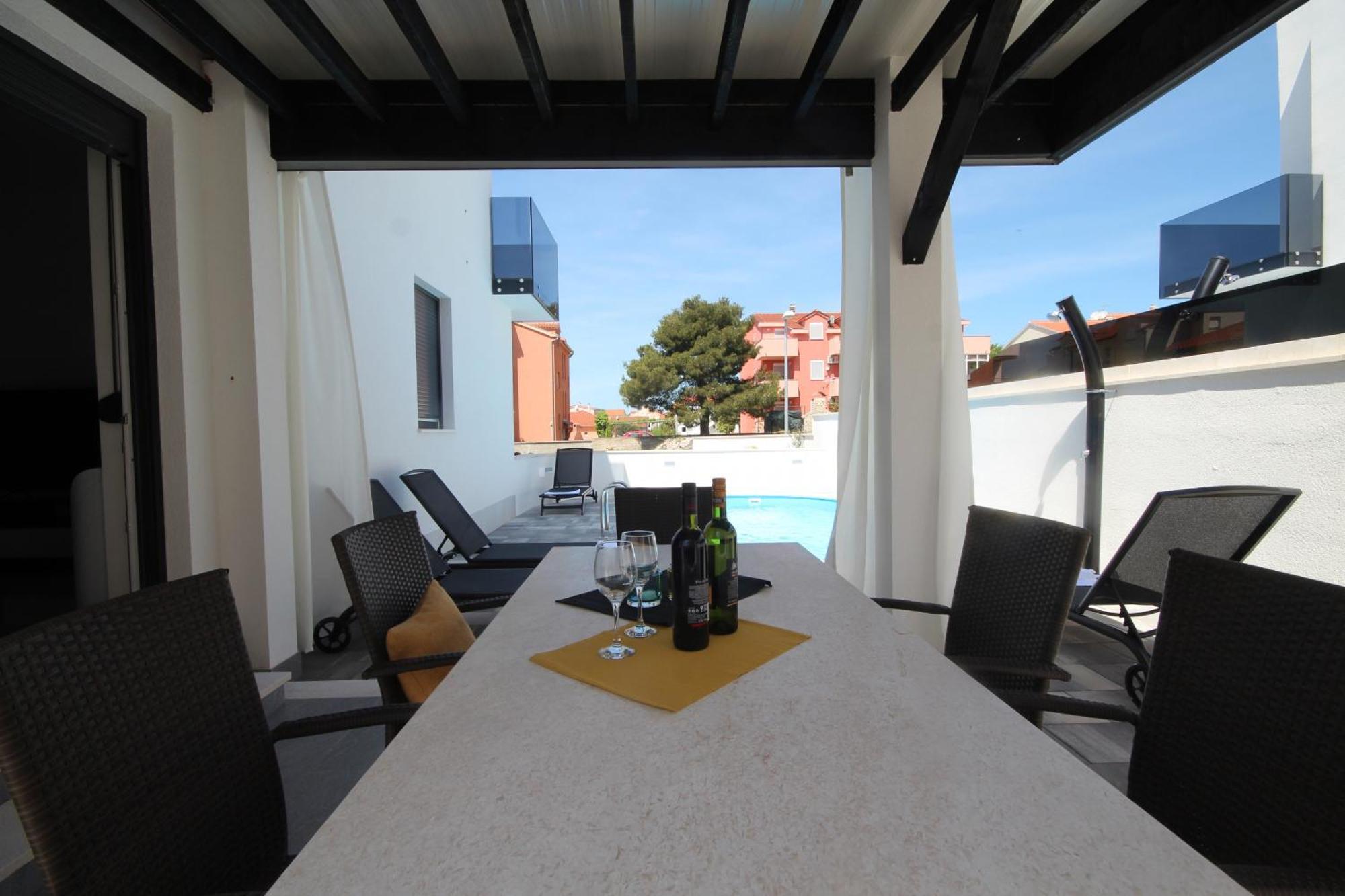 Villa Essenza Vita In Vodice Only 650 Meters From The Beach Exteriör bild